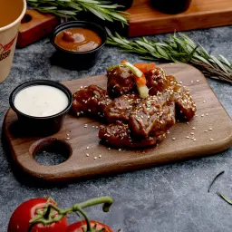 Chicken Wings with Peanut Butter Sauce